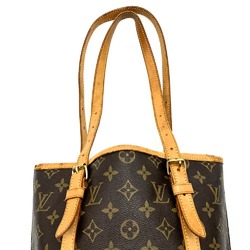 LOUIS VUITTON Louis Vuitton Bucket GM M42236 Shoulder Bag Monogram Canvas Women's