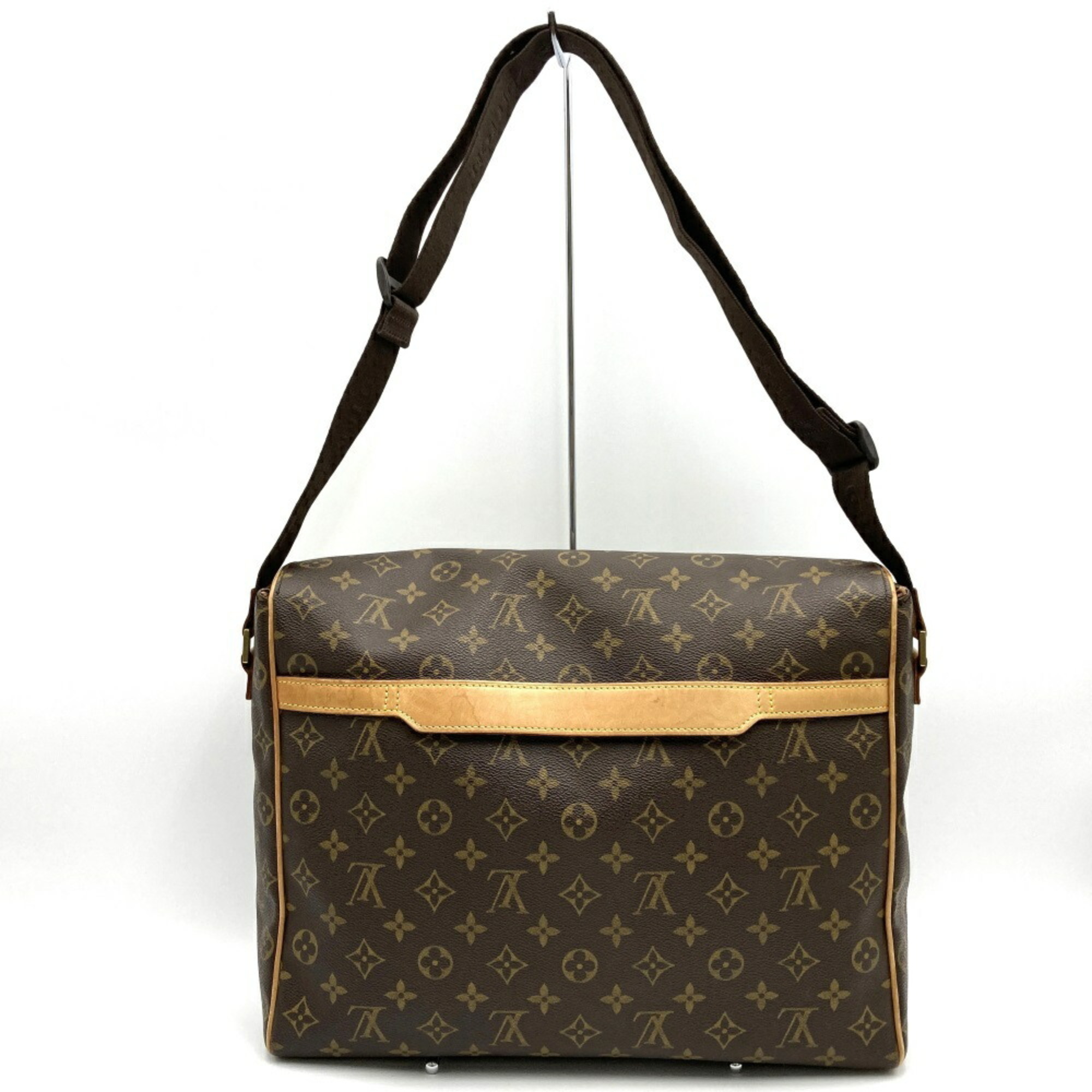 LOUIS VUITTON M45257 Abess Shoulder Bag Brown Monogram Women's Men's