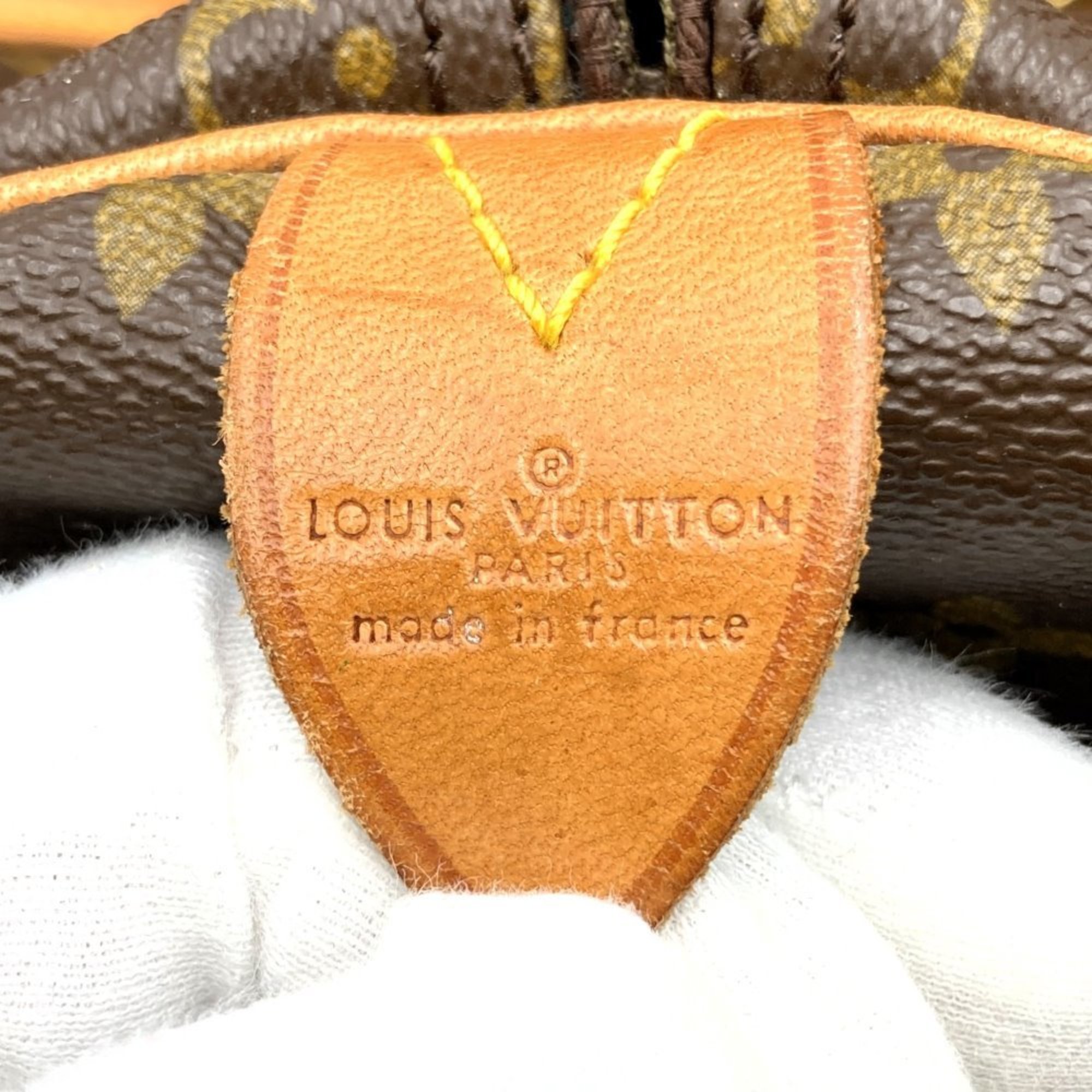 LOUIS VUITTON M41424 Keepall 55 Boston Bag Monogram Canvas Brown for Women and Men