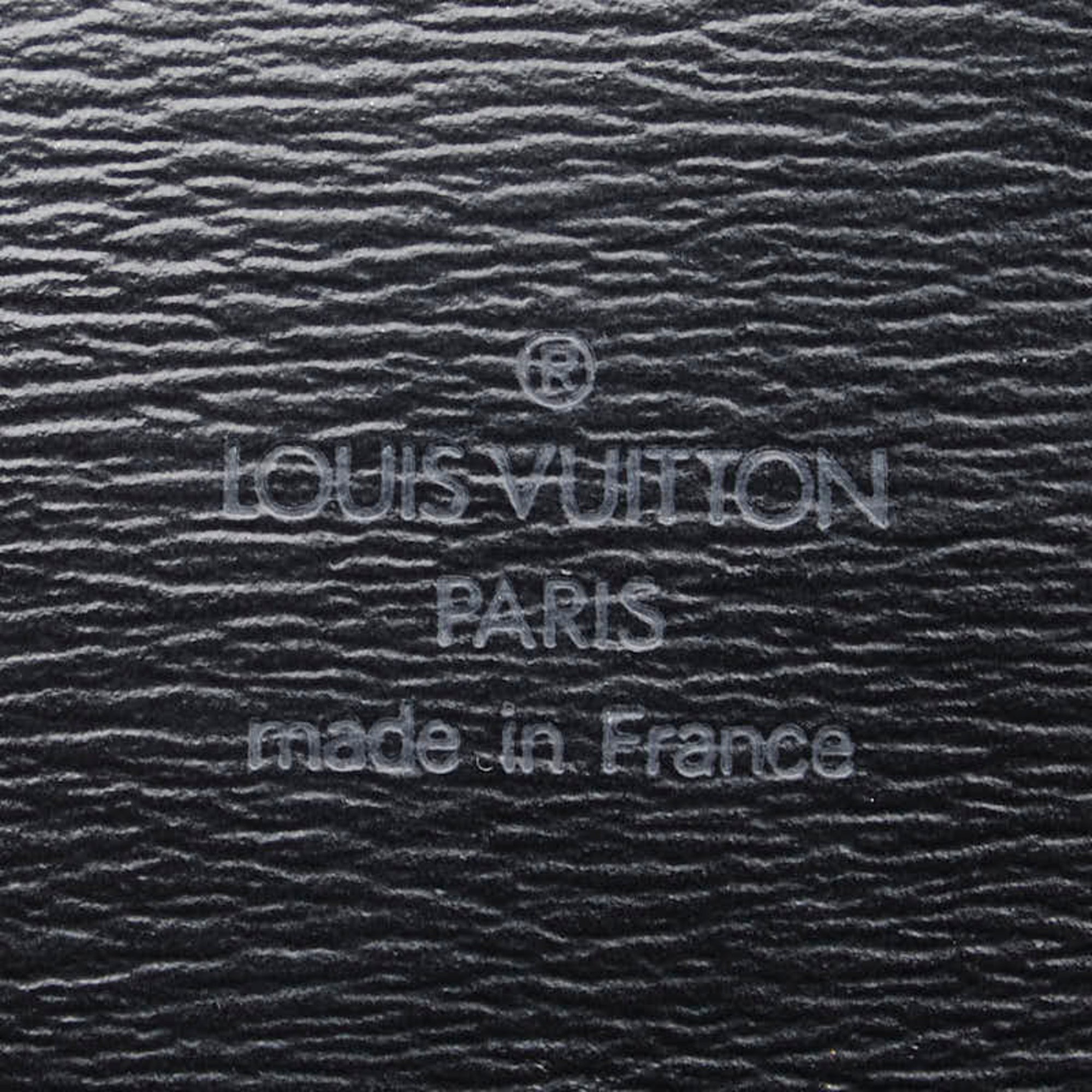 Louis Vuitton Epi Cluny Bag M52252 Noir Black Leather Women's LOUIS VUITTON