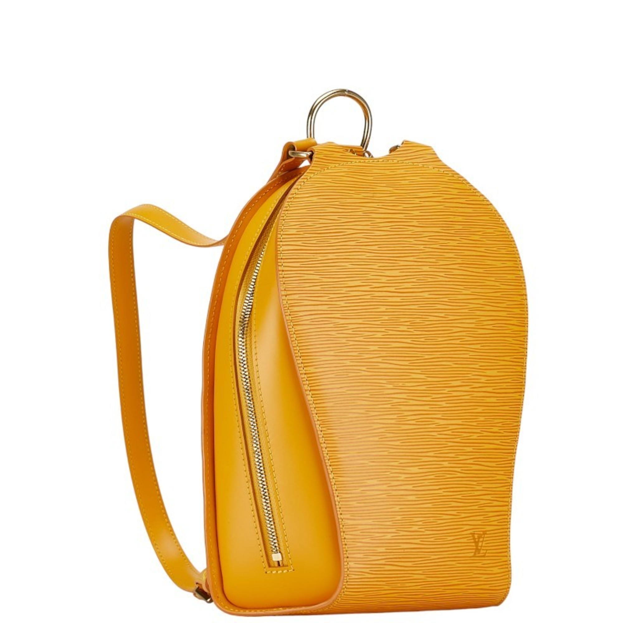 Louis Vuitton Epi Mabillon Backpack M52239 Tassili Yellow Leather Women's LOUIS VUITTON