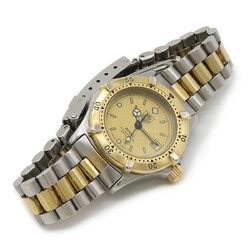 TAG Heuer Professional 2000 Series Date Gold Dial SS GP Two-tone Ladies Quartz Watch 964.008