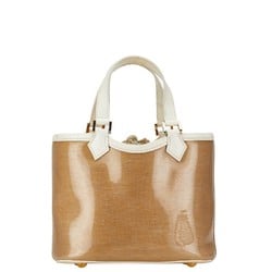 Louis Vuitton Epi Plage Lagoon Bay Handbag Tote Bag M92473 Beige White Vinyl Leather Women's LOUIS VUITTON