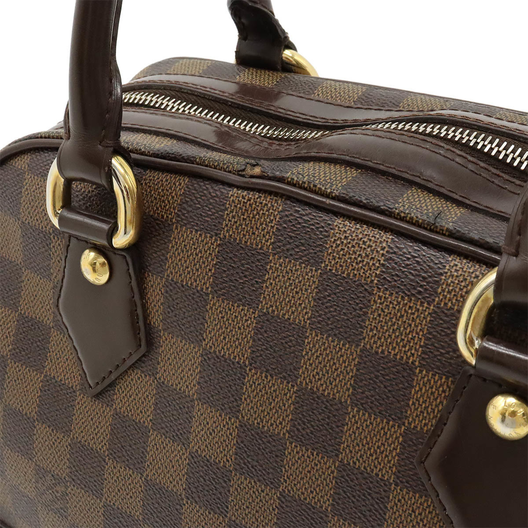 LOUIS VUITTON Louis Vuitton Damier Duomo Handbag Boston Bag N60008