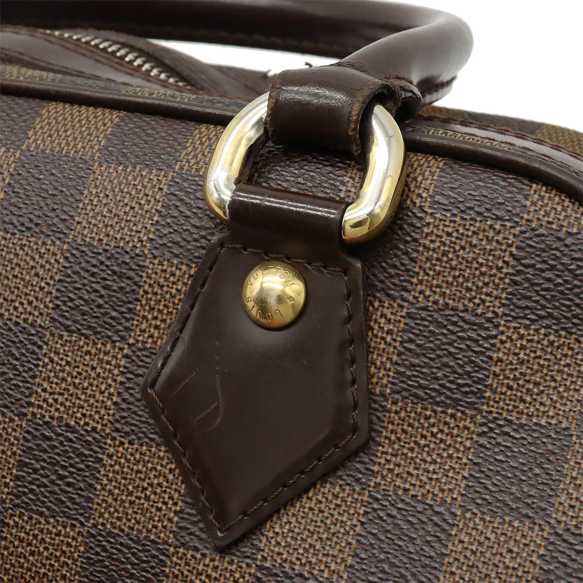 LOUIS VUITTON Louis Vuitton Damier Duomo Handbag Boston Bag N60008