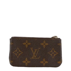 Louis Vuitton Monogram Pochette Cle Coin Case, Key Purse M62650 Brown PVC Leather Women's LOUIS VUITTON