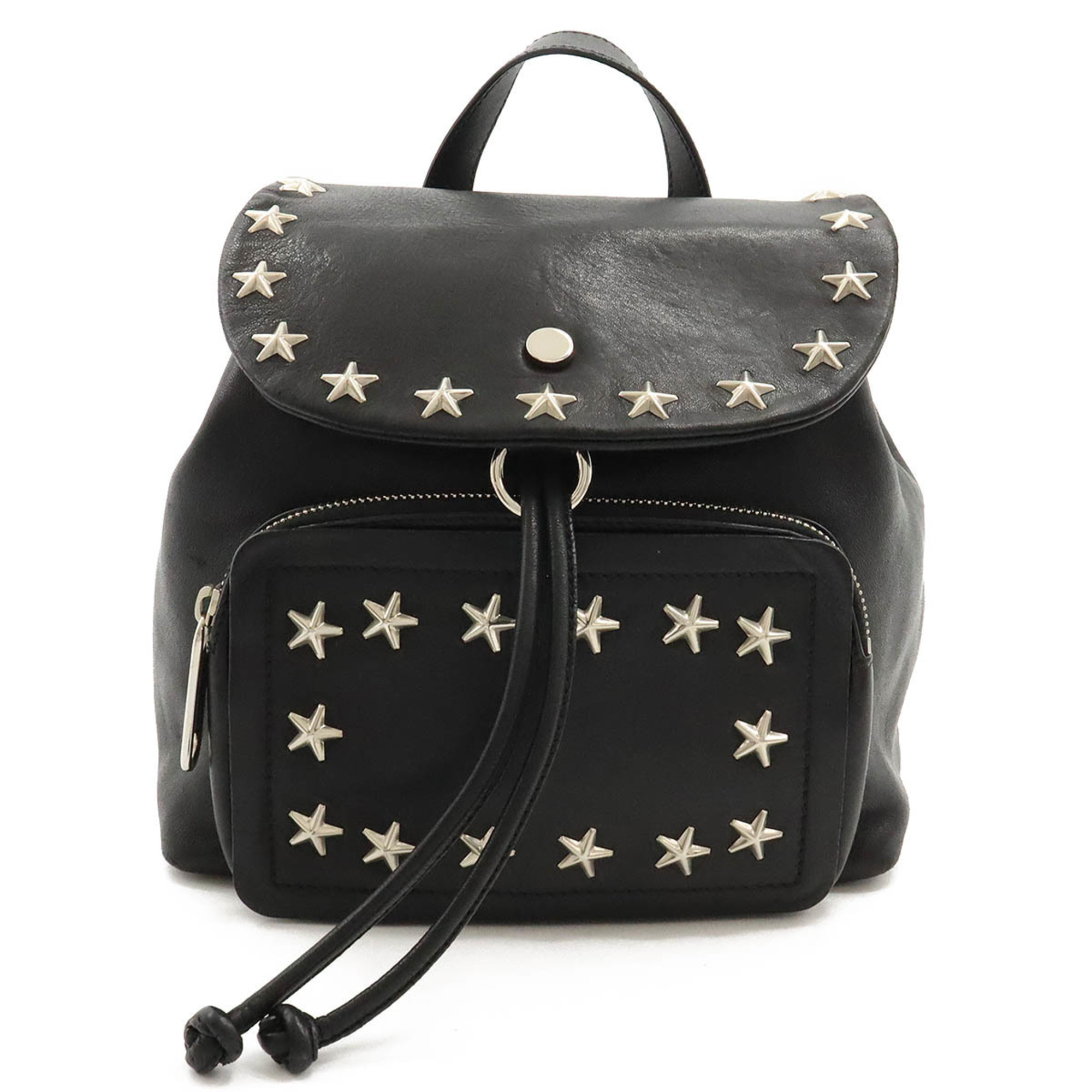 JIMMY CHOO Jimmy Choo SUKI Backpack Rucksack Studs Black