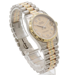 ROLEX Rolex Datejust Torridor Champagne Dial K18YG Solid Gold No. 9 Boys AT Automatic Wristwatch 68279BIC