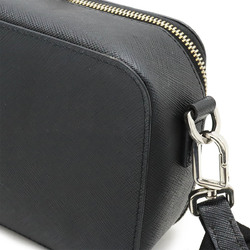 PRADA SAFFIANO Shoulder Bag Pochette Saffiano Leather NERO Black Purchased at a domestic boutique Pouch not included 2VH070