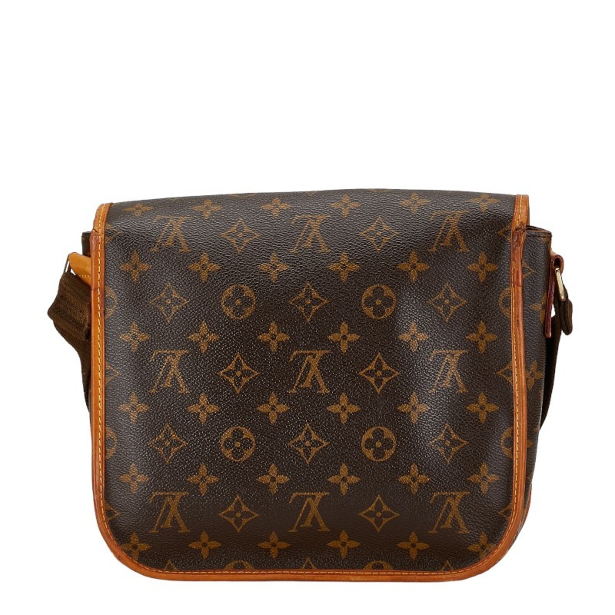 Louis Vuitton Monogram Bosphore PM Shoulder Bag M40106 Brown PVC Leather Women's LOUIS VUITTON