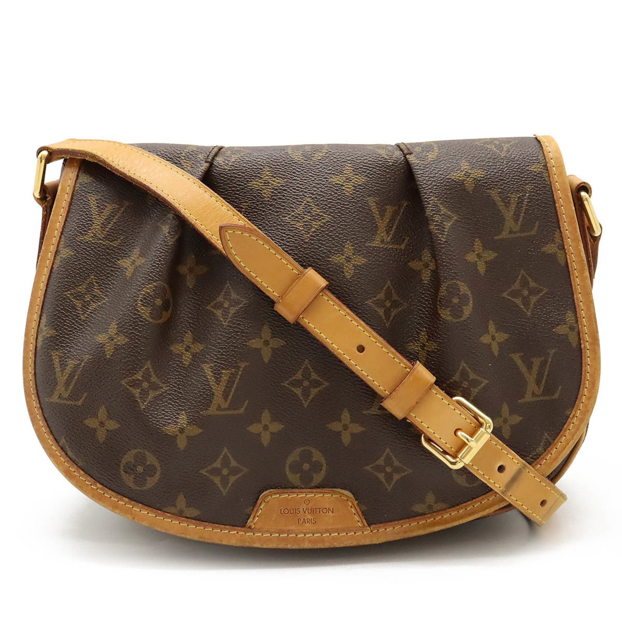 LOUIS VUITTON Louis Vuitton Monogram Menilmontant PM Shoulder Bag M40474