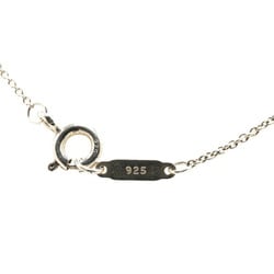 Tiffany Twist Oval Key Necklace, SV925 Silver, Women's, TIFFANY&Co.