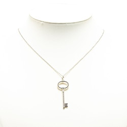 Tiffany Twist Oval Key Necklace, SV925 Silver, Women's, TIFFANY&Co.