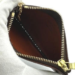 Louis Vuitton LOUIS VUITTON Key Case Coin Purse Monogram Pochette Cle Canvas M62650 Brown LV