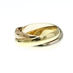 Cartier Trinity Pink Gold (18K),White Gold (18K),Yellow Gold (18K) Fashion No Stone Band Ring Gold