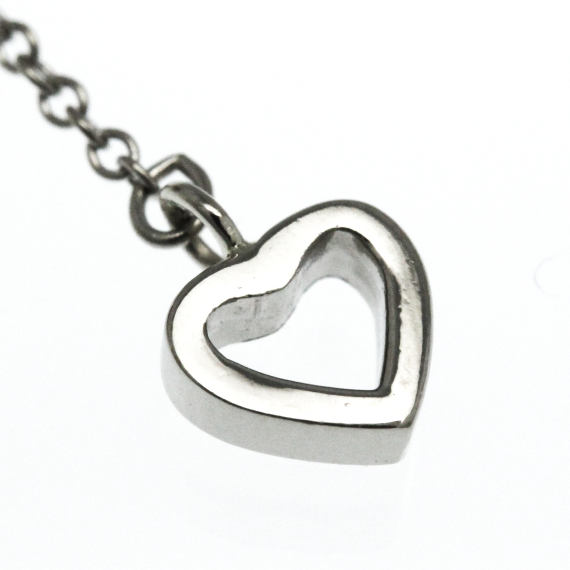 Tiffany Multi Heart Necklace White Gold (18K),Yellow Gold (18K) No Stone Women,Men Fashion Pendant Necklace (Gold,Silver)