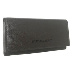 BURBERRY Nova Check Key Case for Women, Leather, Brown, 1241217