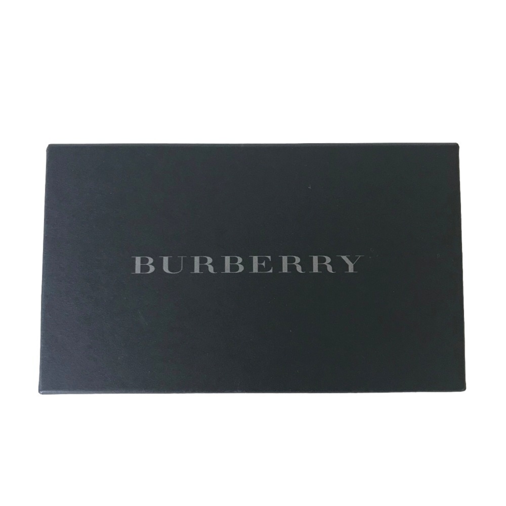 BURBERRY Nova Check Key Case for Women, Leather, Brown, 1241217