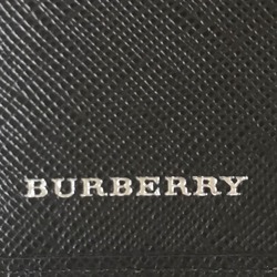 BURBERRY Nova Check Key Case for Women, Leather, Brown, 1241217