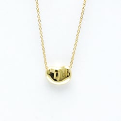 Tiffany Bean Yellow Gold (18K) No Stone Men,Women Fashion Pendant Necklace (Gold)