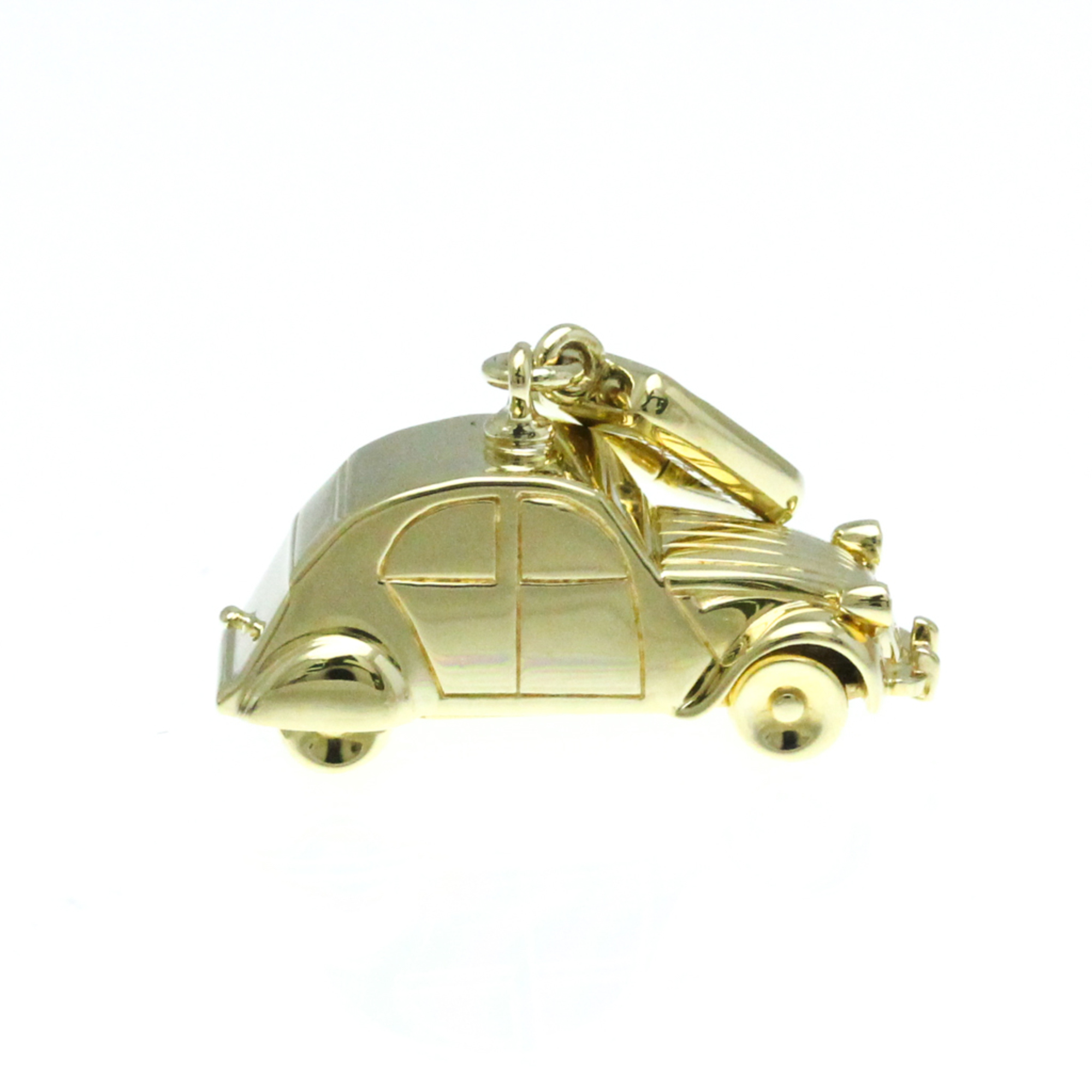 Louis Vuitton Citroen Charm Yellow Gold (18K) No Stone Men,Women Fashion Pendant Necklace (Gold)