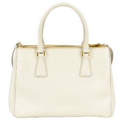 PRADA Galleria Handbag Saffiano BN2863 White Women's