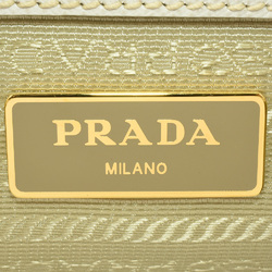 PRADA Galleria Handbag Saffiano BN2863 White Women's