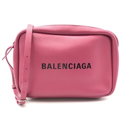 BALENCIAGA Everyday 552370 Pink Shoulder Bag Leather Camera