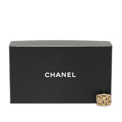 Chanel Coco Mark Chain Matelasse Bag Brooch Gold Plated Women's CHANEL