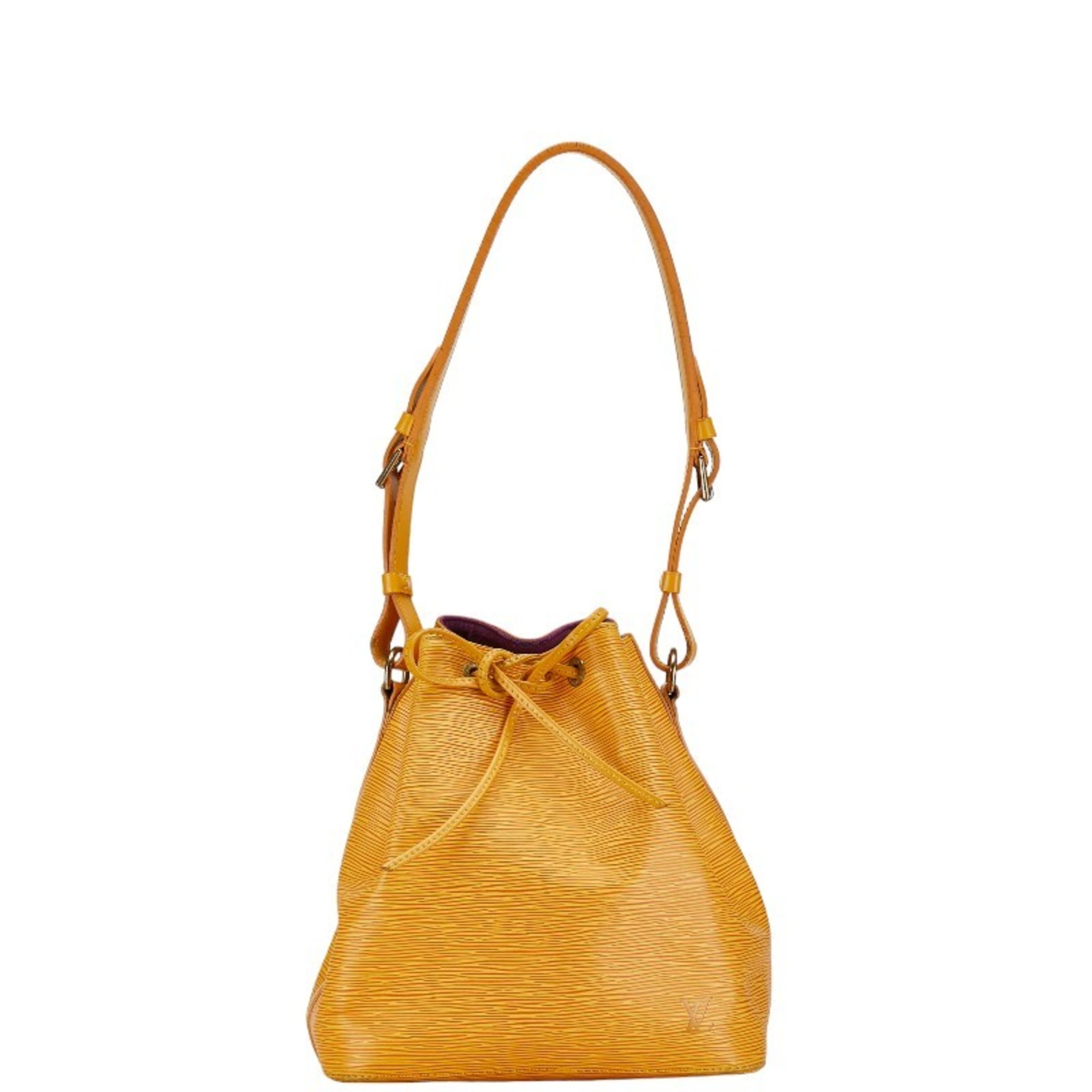 Louis Vuitton Epi Petit Noe Shoulder Bag M44109 Tassili Yellow Leather Women's LOUIS VUITTON