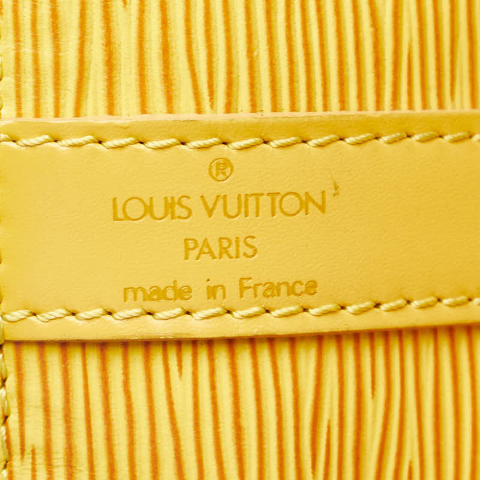 Louis Vuitton Epi Petit Noe Shoulder Bag M44109 Tassili Yellow Leather Women's LOUIS VUITTON