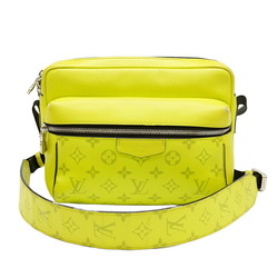 LOUIS VUITTON Louis Vuitton Taiga Rama Outdoor PM Body Bag Leather Yellow M30239