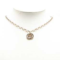 Gucci Interlocking G Pendant Necklace 295710 SV925 Silver Women's GUCCI