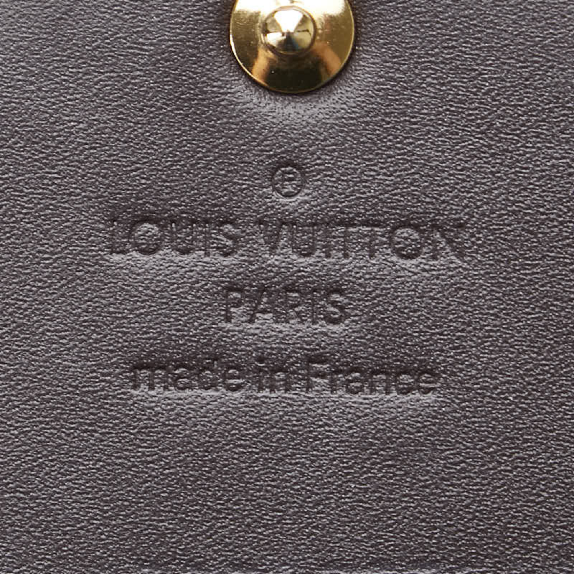 Louis Vuitton Monogram Vernis Portefeuille Sarah Long Wallet M90152 Amaranth Purple Patent Leather Women's LOUIS VUITTON