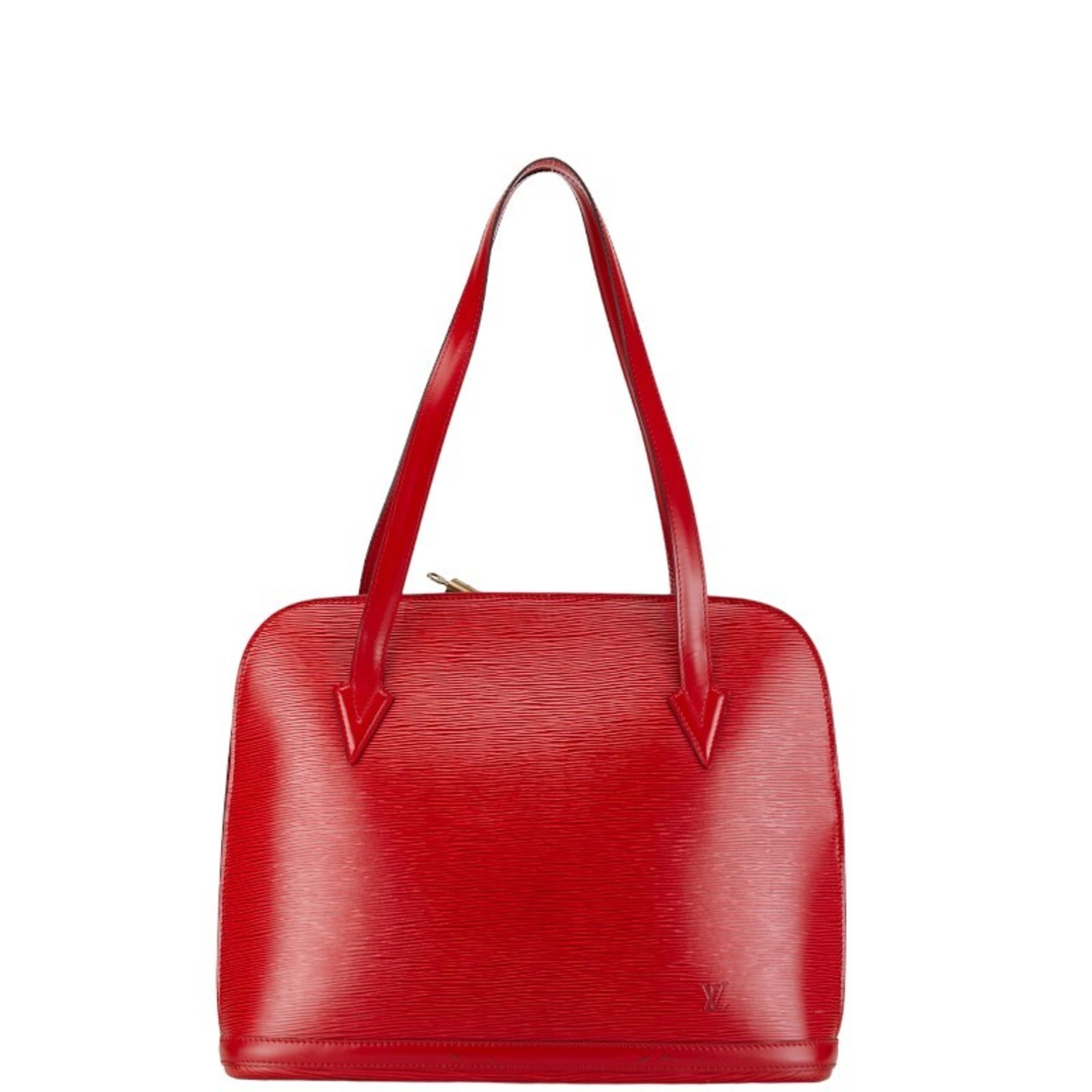 Louis Vuitton Epi Rucksack Tote Bag Shoulder M52287 Castilian Red Leather Women's LOUIS VUITTON