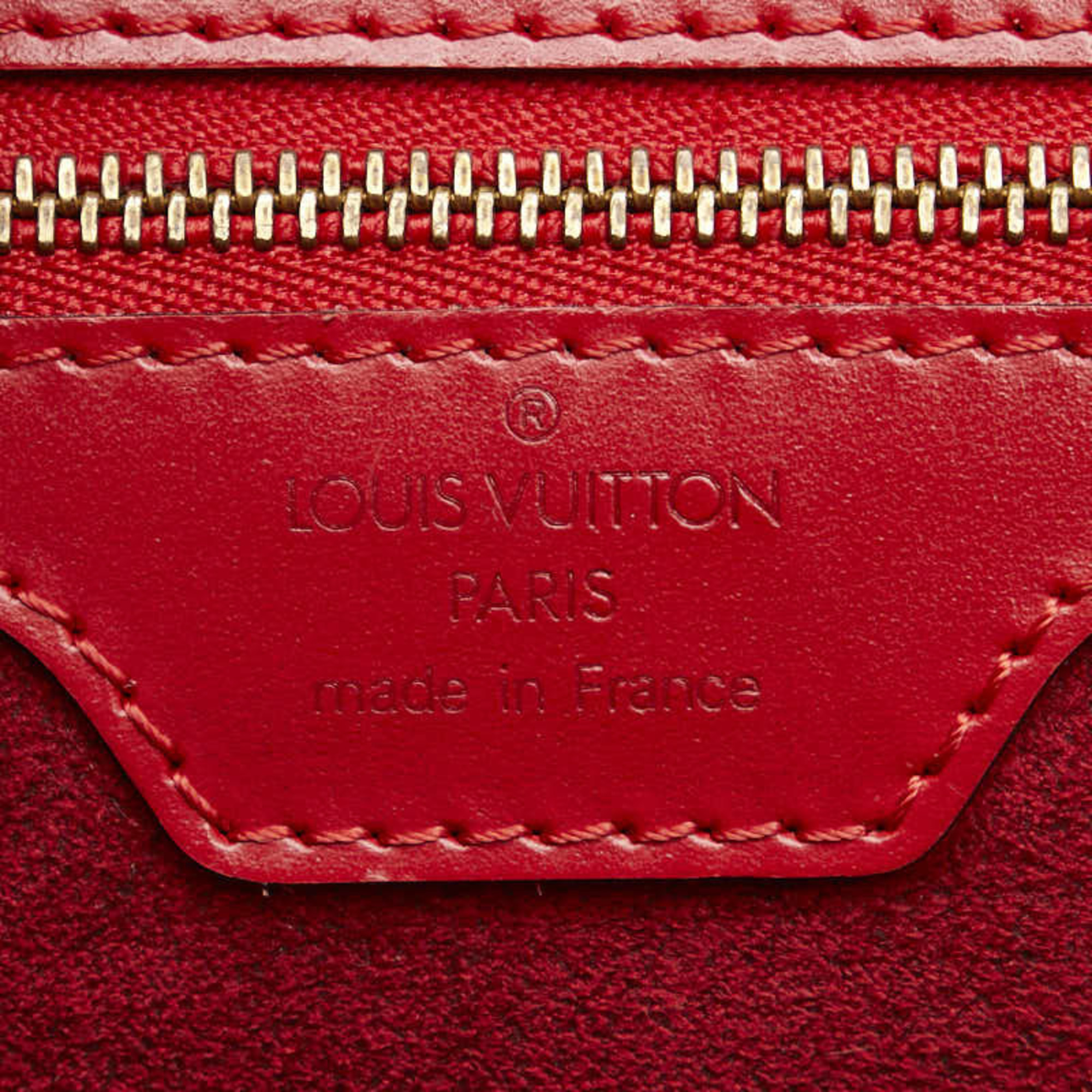 Louis Vuitton Epi Rucksack Tote Bag Shoulder M52287 Castilian Red Leather Women's LOUIS VUITTON