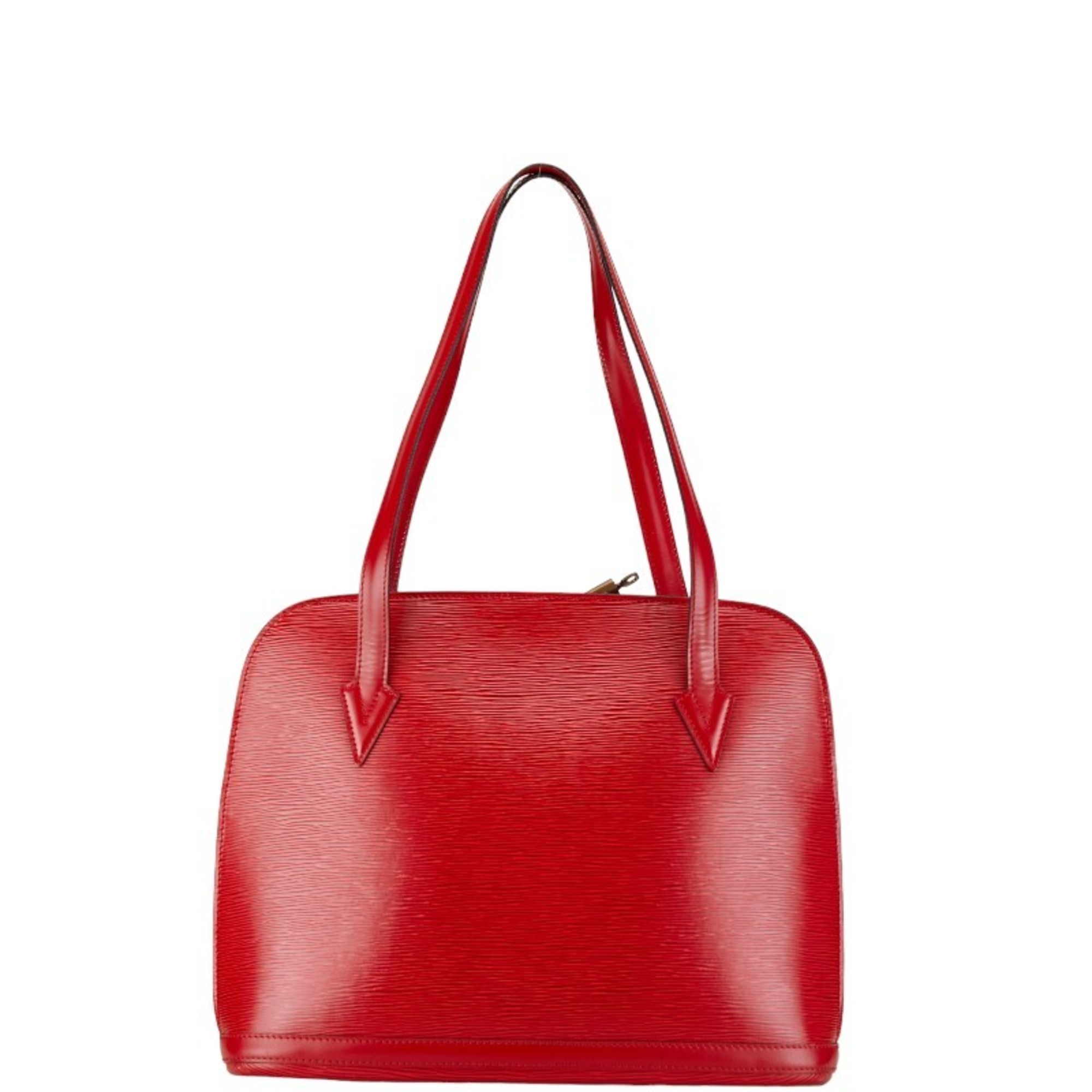 Louis Vuitton Epi Rucksack Tote Bag Shoulder M52287 Castilian Red Leather Women's LOUIS VUITTON