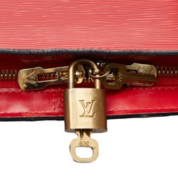 Louis Vuitton Epi Rucksack Tote Bag Shoulder M52287 Castilian Red Leather Women's LOUIS VUITTON