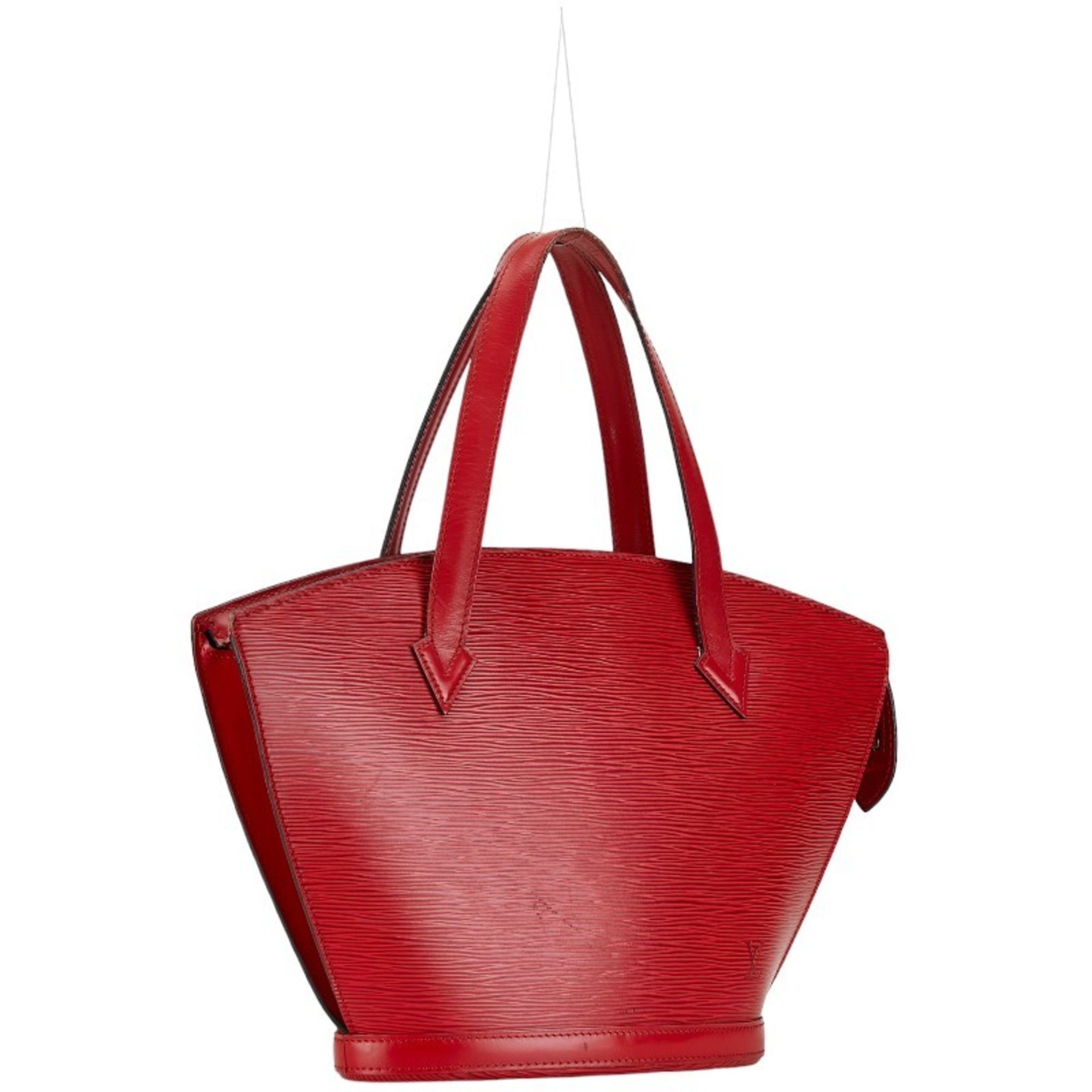 Louis Vuitton Epi Saint Jacques Shoulder Bag Tote M52267 Castilian Red Leather Women's LOUIS VUITTON