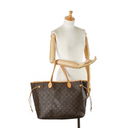 Louis Vuitton Monogram Neverfull GM Tote Bag Shoulder M40157 Brown PVC Leather Women's LOUIS VUITTON