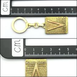 Louis Vuitton LOUIS VUITTON Men's Key Holder Ring Gold Color