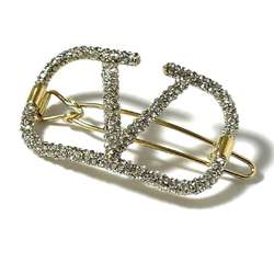 Valentino Garavan Women's Signature Hair Clip Barrette Hairpin