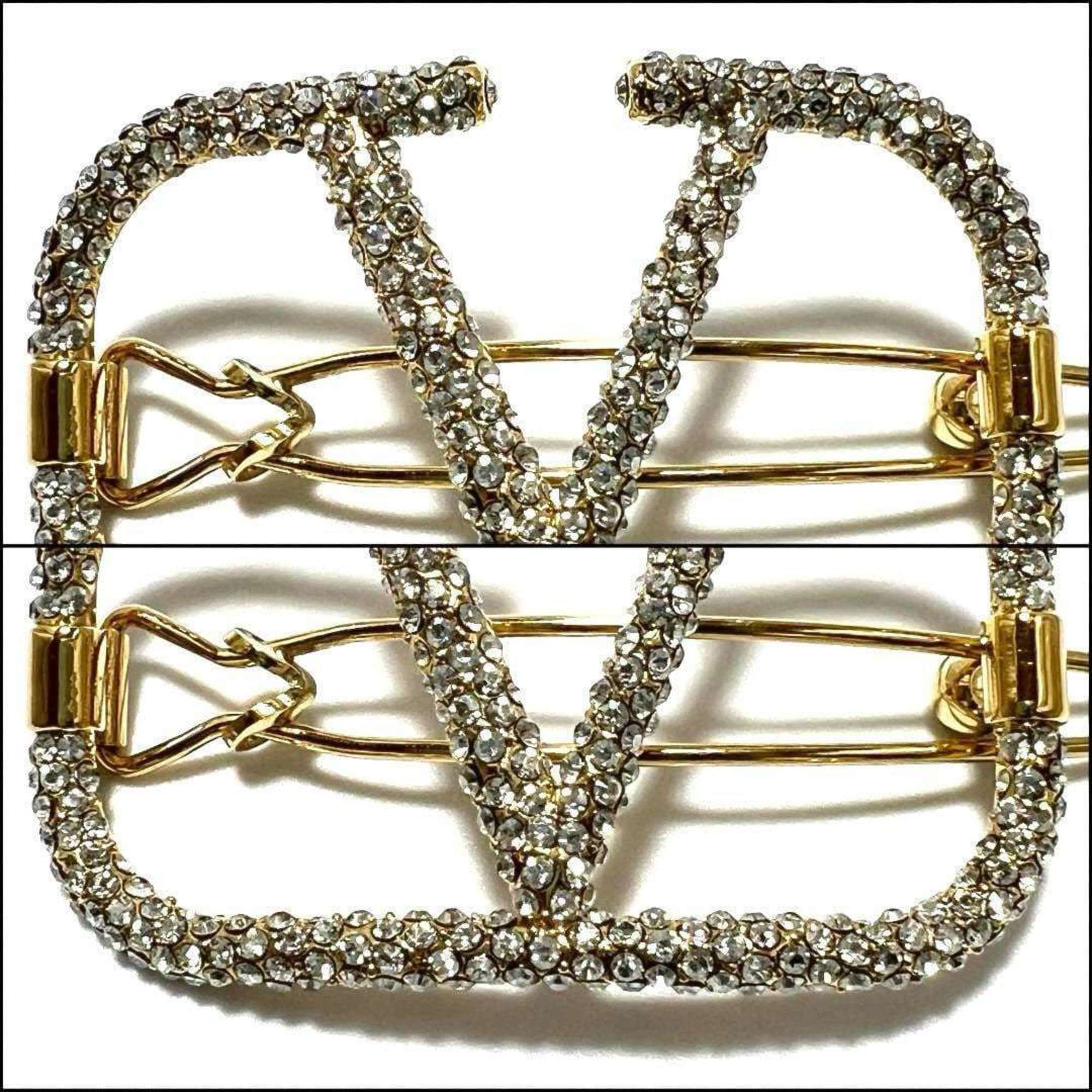 Valentino Garavan Women's Signature Hair Clip Barrette Hairpin