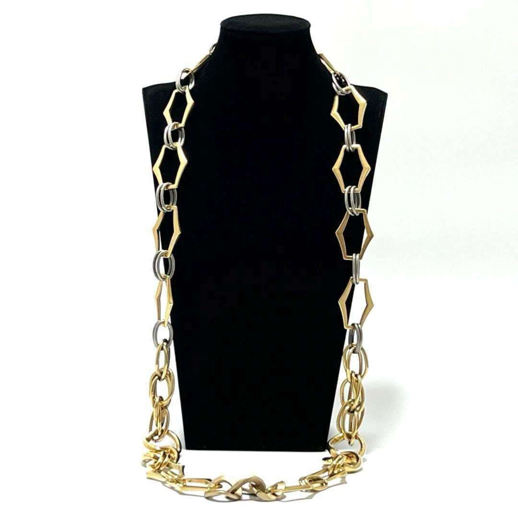 PRADA Men's and Women's Long Chain Necklace Pendant