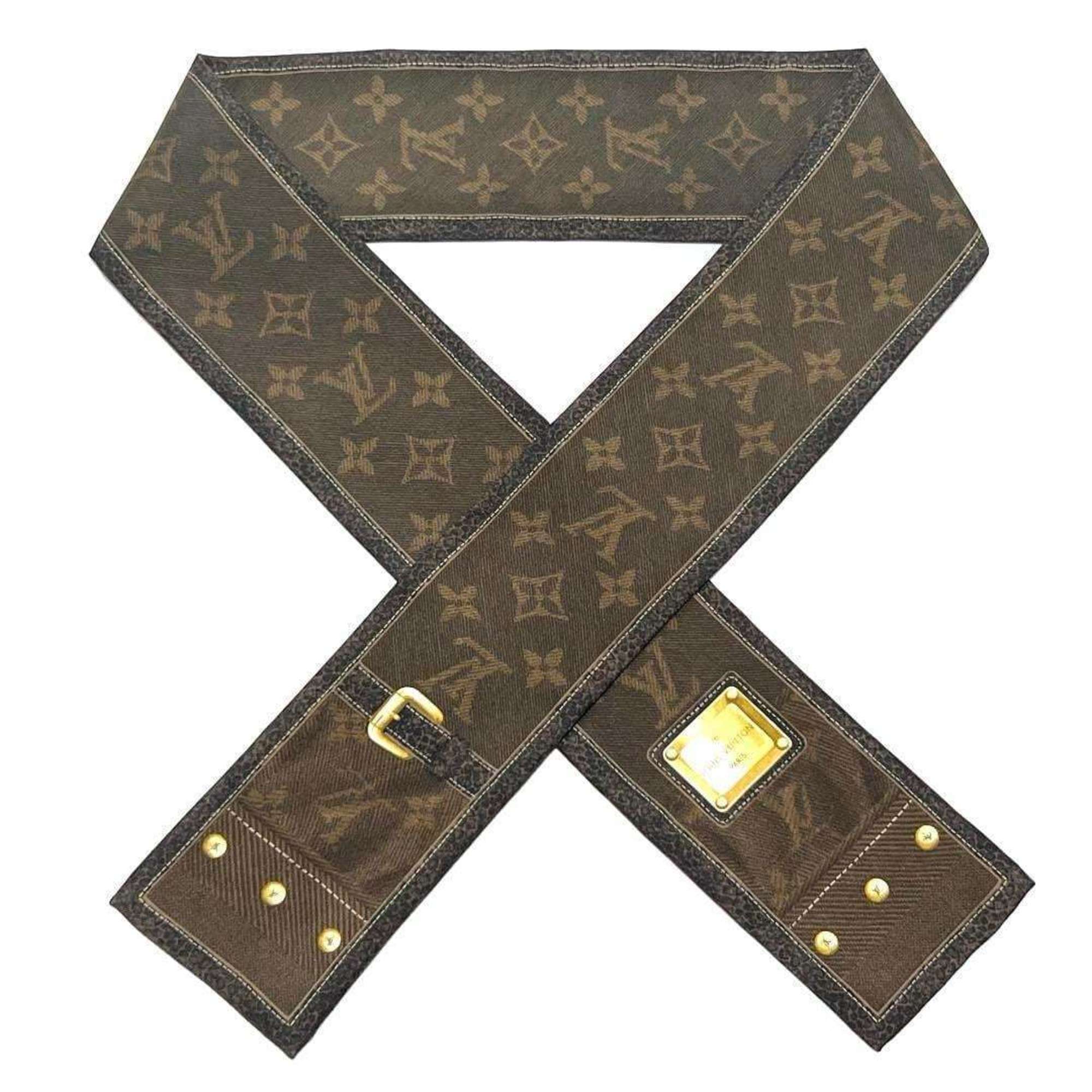 LOUIS VUITTON Women's Scarf Bandana Silk