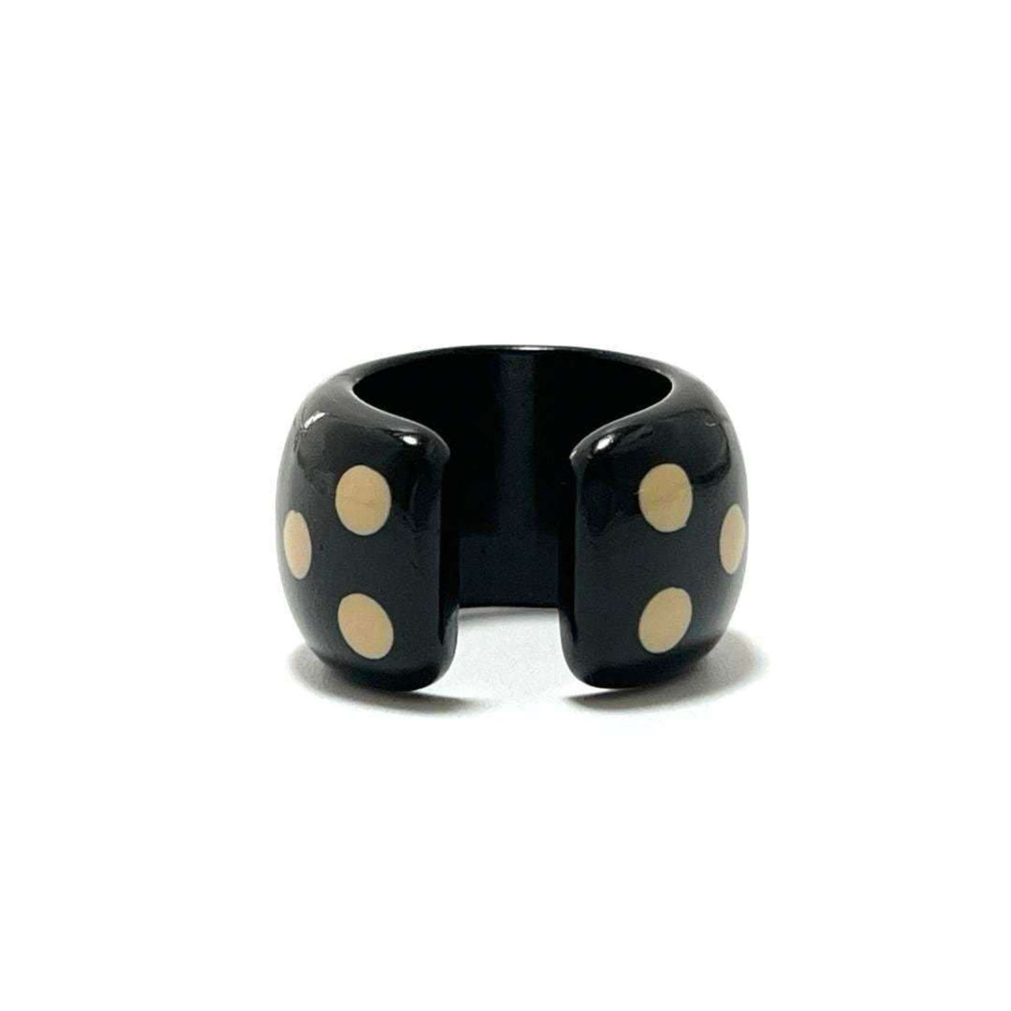 CHANEL Women's Wide Ring Coco Mark