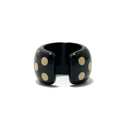 CHANEL Women's Wide Ring Coco Mark