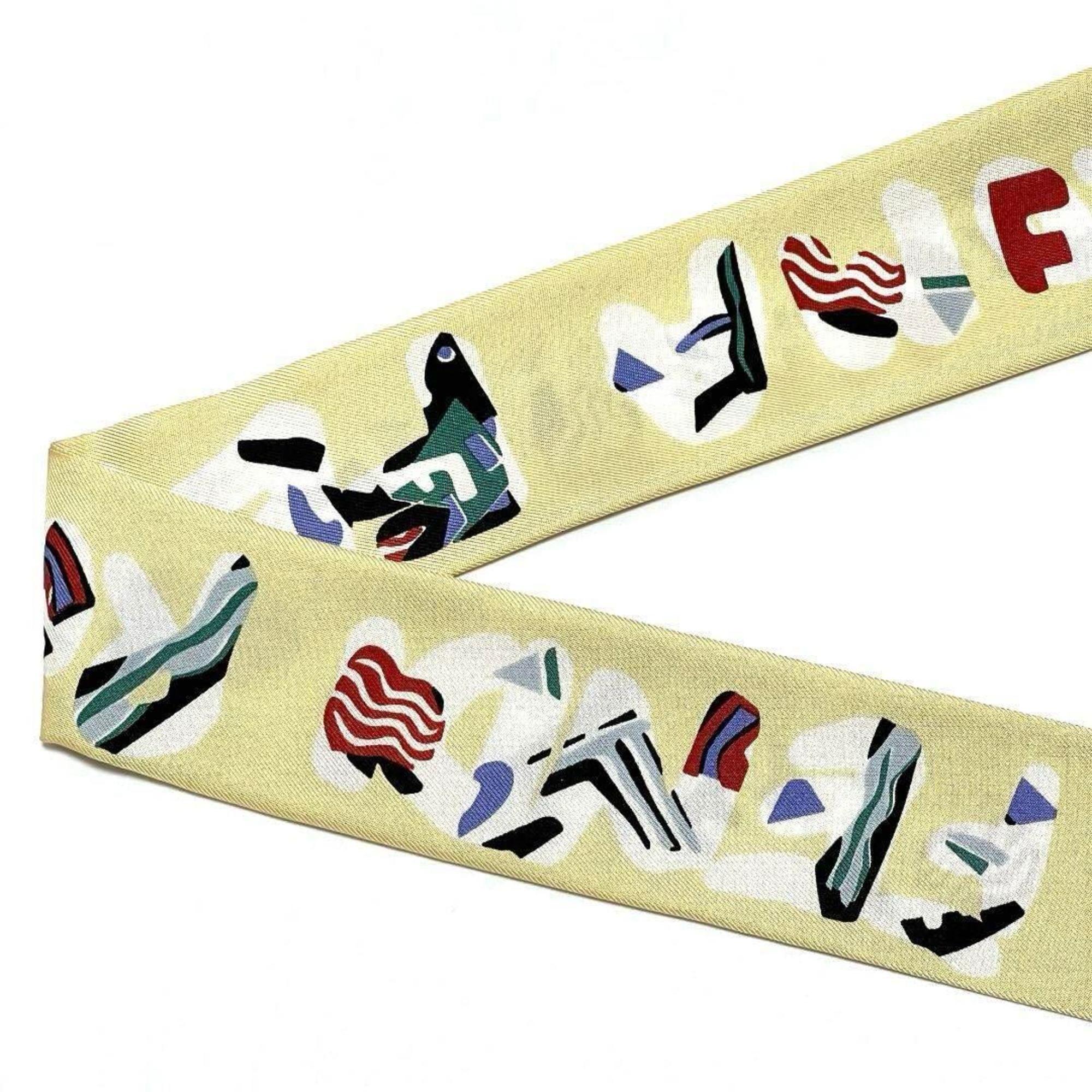 FENDI Women's Logo Scarf Bandana Wrappy