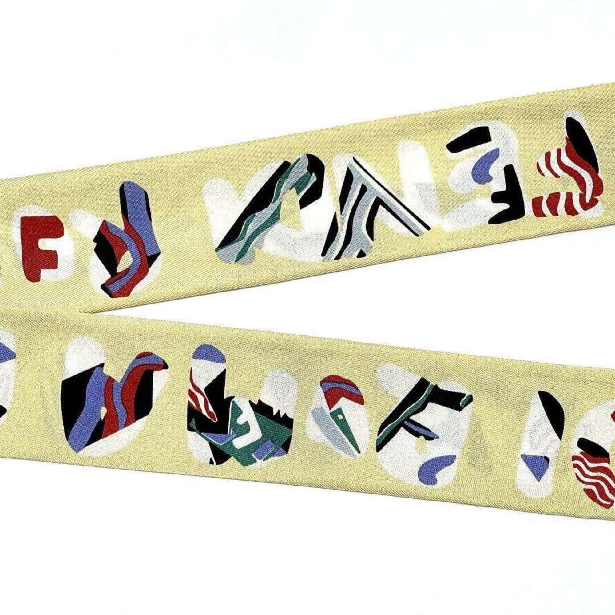 FENDI Women's Logo Scarf Bandana Wrappy