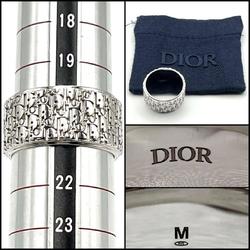 Christian Dior Dior Men's Silver Ring Oblique